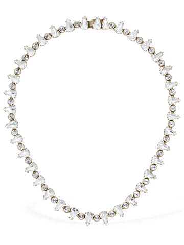 YUN YUN SUN Lvr Exclusive Darla Crystal Necklace in gold