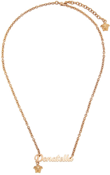 Versace Gold 'Donatella' Necklace
