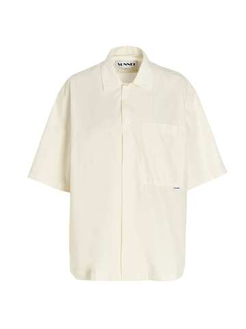 Sunnei Poplin Shirt in white