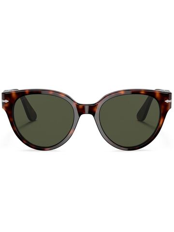 persol tortoiseshell-effect sunglasses - brown
