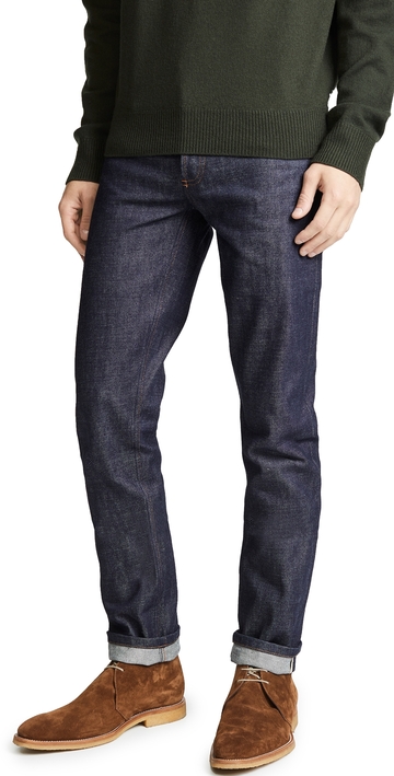 a.p.c. a. p.c. petite standard raw indigo jeans indigo 33