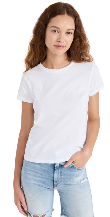 mother the lil goodie goodie tee bright white m