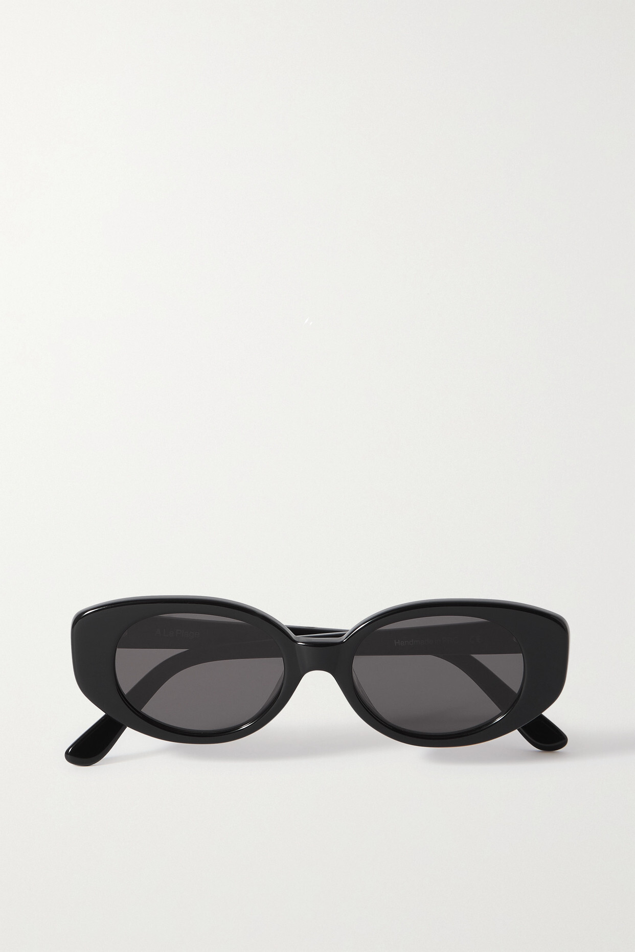 Velvet Canyon - + Net Sustain A La Plage Cat-eye Acetate Sunglasses - Black