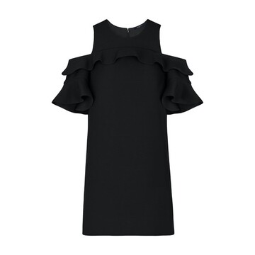 Louis Vuitton Ruffle Dress in noir