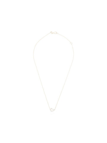 Melissa Joy Manning 14kt gold pearl pendant necklace