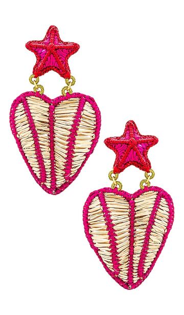mercedes salazar stefano earrings in pink