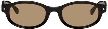 bonnie clyde black & brown roller coaster sunglasses