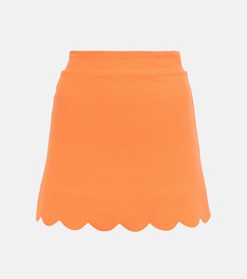 Marysia Morton scalloped swim skirt in orange