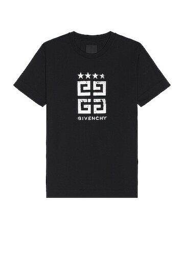 givenchy classic t-shirt in black