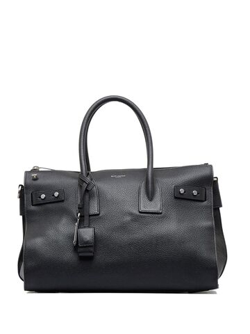 saint laurent pre-owned 2018 small sac de jour handbag - black