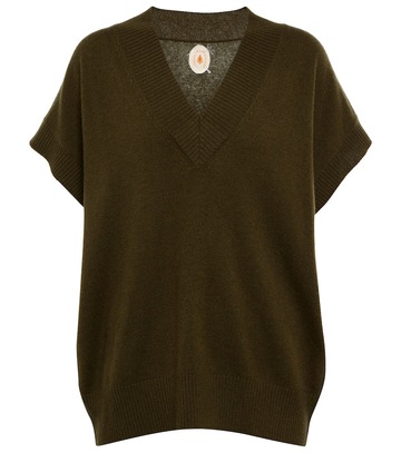 Jardin des Orangers Wool and cashmere top in green
