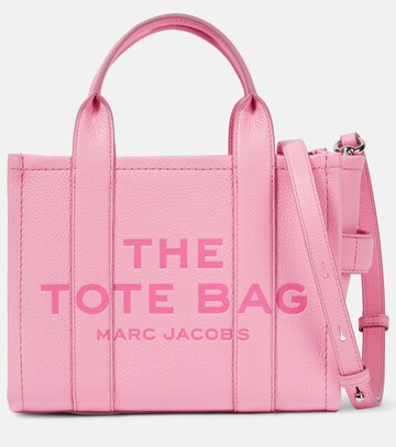 marc jacobs the leather small tote bag in pink