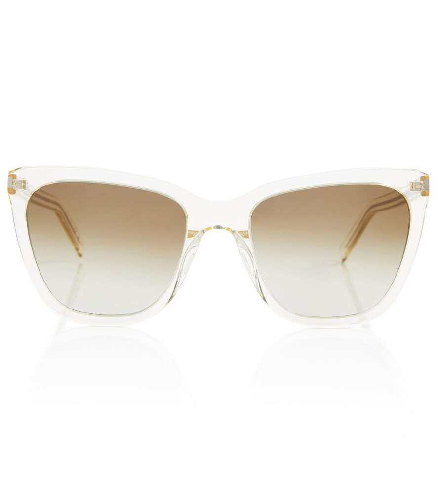 Saint Laurent SL 548 cat-eye sunglasses in yellow
