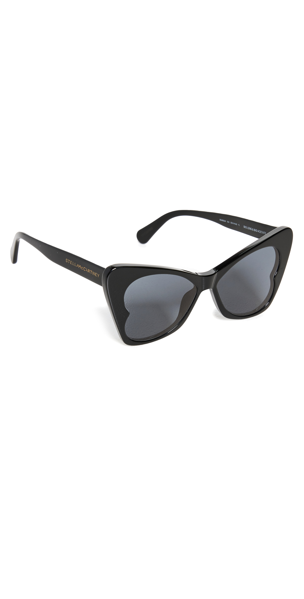 Stella McCartney Butterfly Sunglasses in black