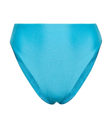 Jade Swim Exclusive to Mytheresa â Incline high-rise bikini bottoms in blue