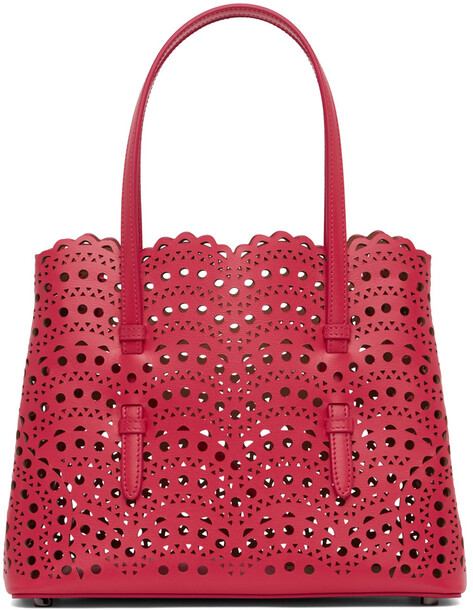 ALAÏA Pink Mina 25 Vienne Shoulder Bag