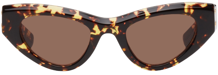 Bottega Veneta Brown Angle Sunglasses