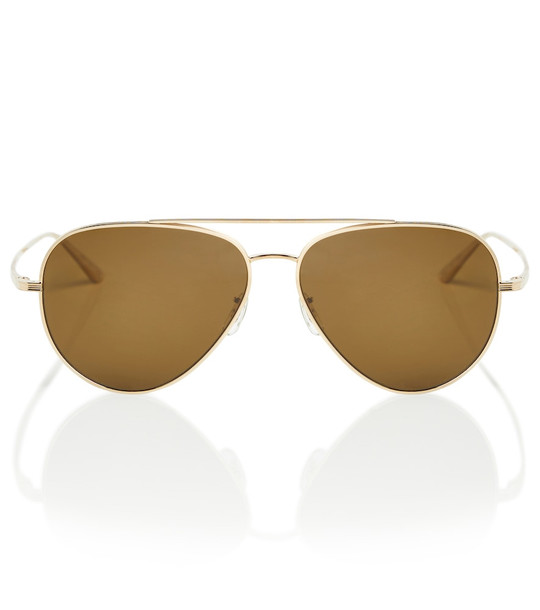 The Row x Oliver Peoples Casse sunglasses in brown