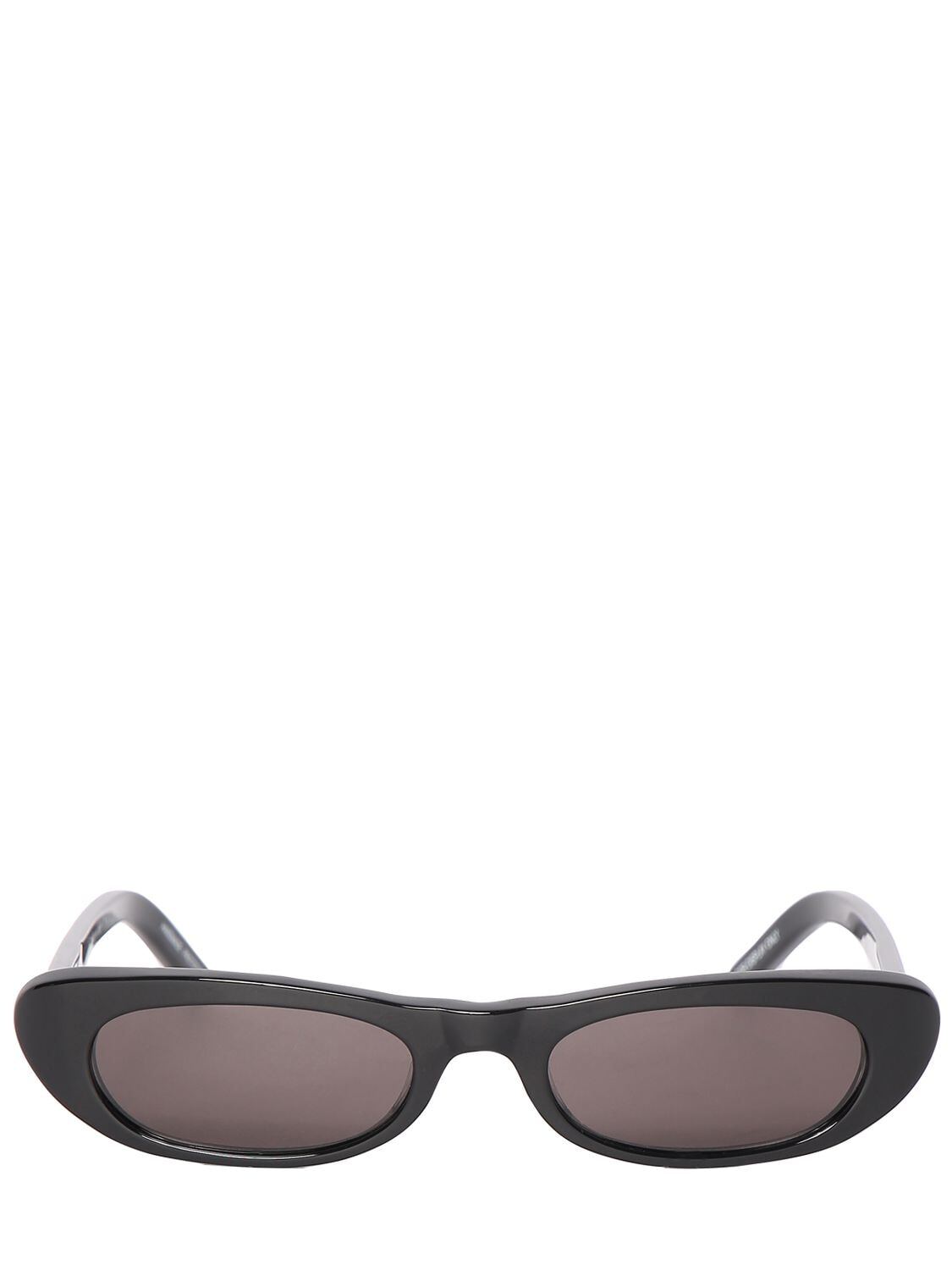 SAINT LAURENT Sl 557 Shade Acetate Sunglasses in black