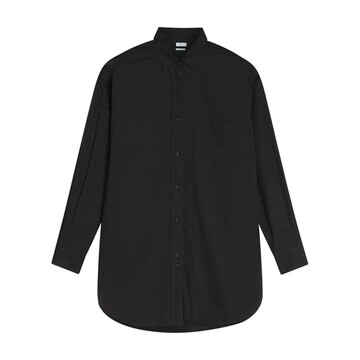 Closed Oversized Shirt Blouse in black
