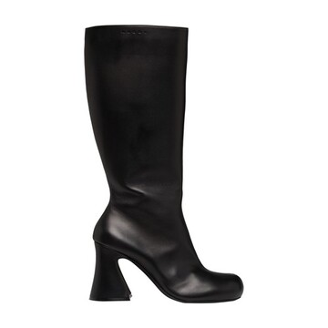 Marni Zip-up leather boots in black