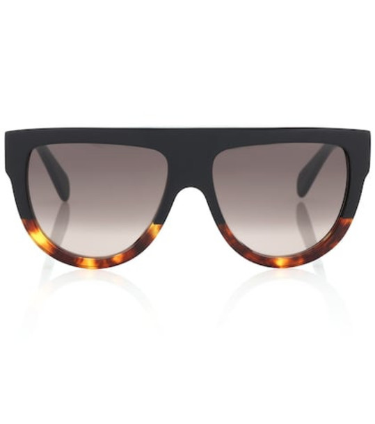 Celine Eyewear Aviator acetate sunglasses in black
