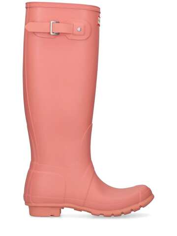 HUNTER Women's Original Tall Boots in pink