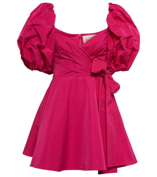 Valentino Taffeta minidress in pink