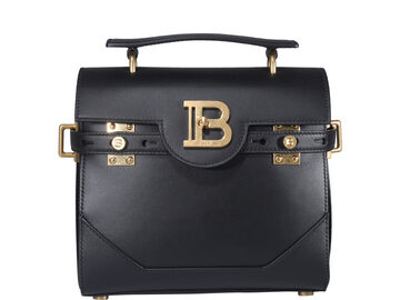 Balmain B-buzz Hand Bag in black