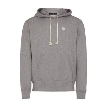 acne studios hooded sweatshirt in grey