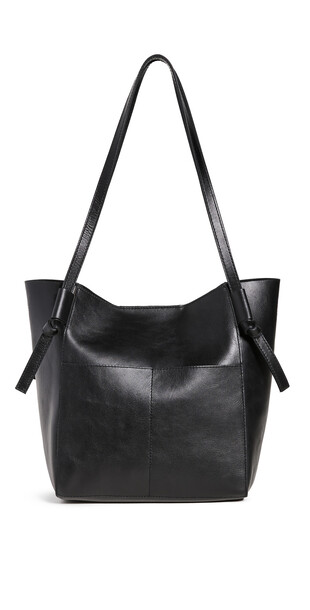 Madewell Knotted Tote in black