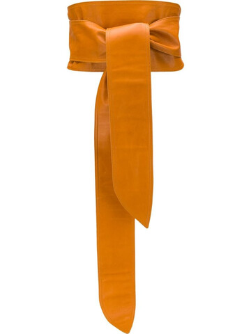 Yves Saint Laurent Pre-Owned 1970s waist belt in orange