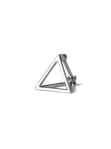 Shihara Triangle Earring 10 in metallic