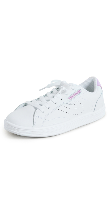 Tretorn Center Court Sneakers in lavender / white