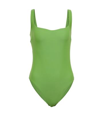 nanushka janice swimsuit in green