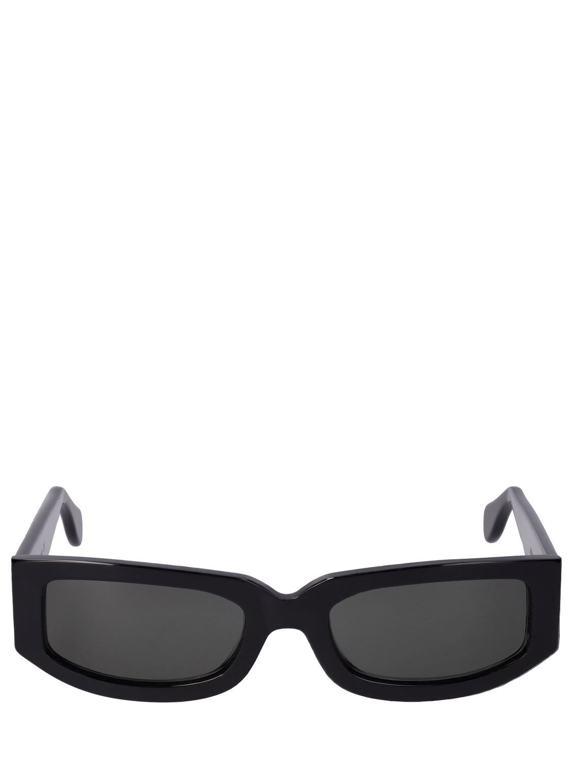 SUNNEI Prototipo 1.1 Squared Acetate Sunglasses in black