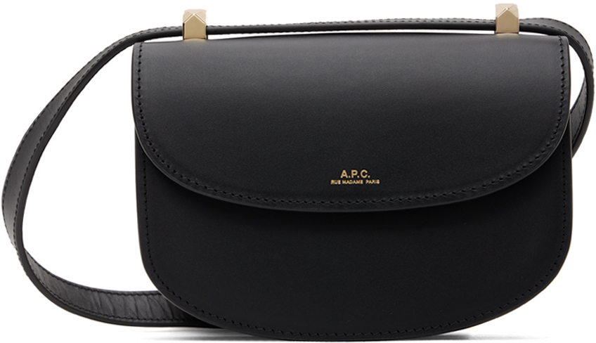 A.P.C. A.P.C. Black Mini Genève Bag