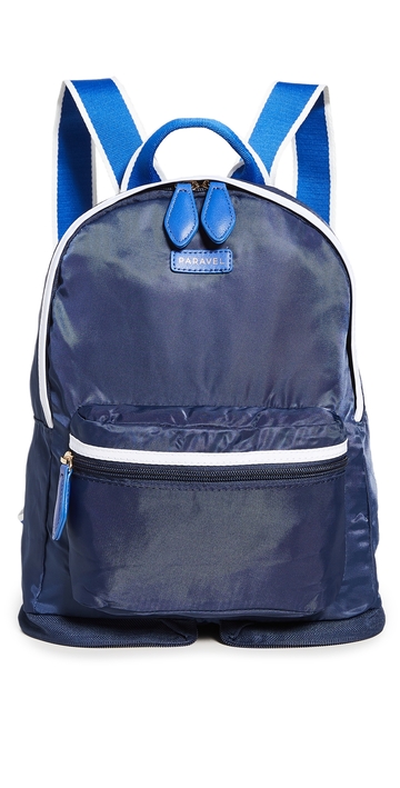 paravel mini fold up backpack scuba blue one size