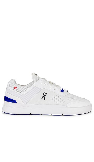 on the roger spin sneaker in white