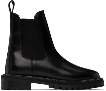 staud black dutch chelsea boots
