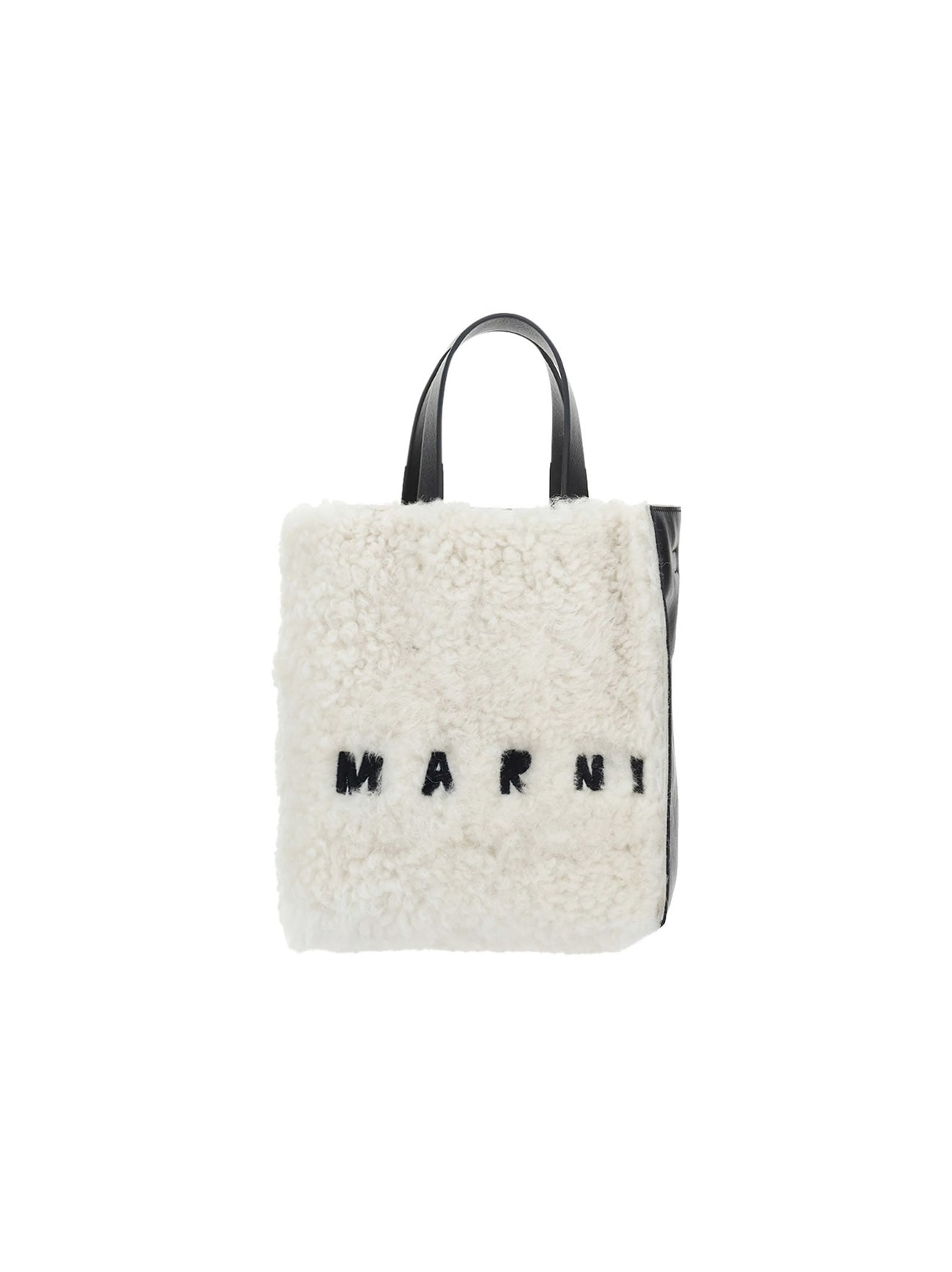 Marni Shopping Bag in black / white