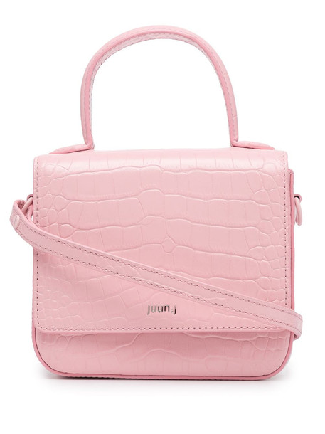 Juun.J structured top handle bag - Pink