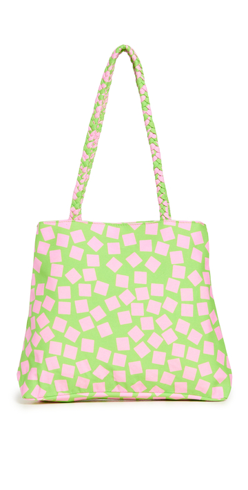 Olivia Rubin Laurie Bag in green / pink