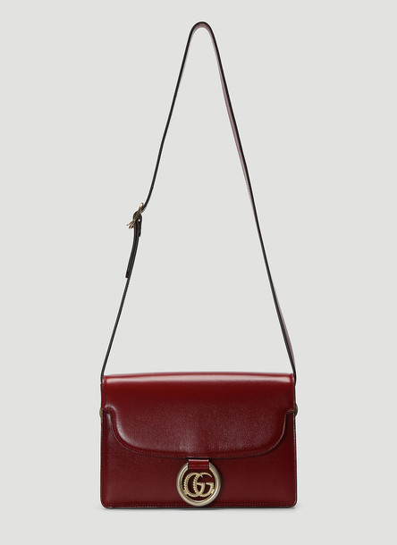 Gucci GG Ring Small Shoulder Bag in Red size One Size