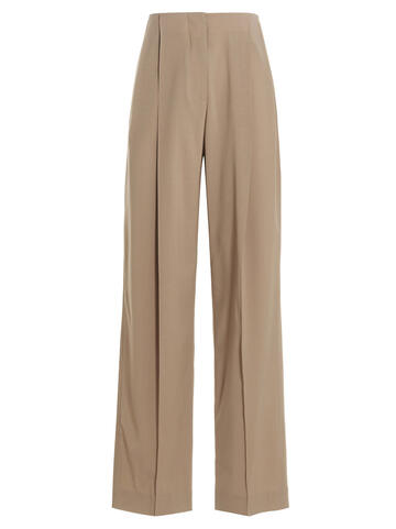Low Classic low Rise Trousers in beige