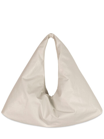 KASSL EDITIONS Anchor Small Top Handle Oil Bag in white