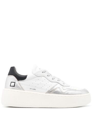 D.A.T.E. D.A.T.E. panelled low-top sneakers - White