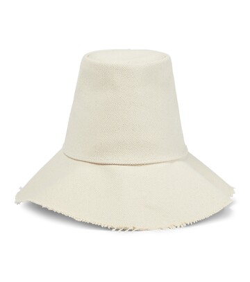 Chloé The Magic cotton hat in white