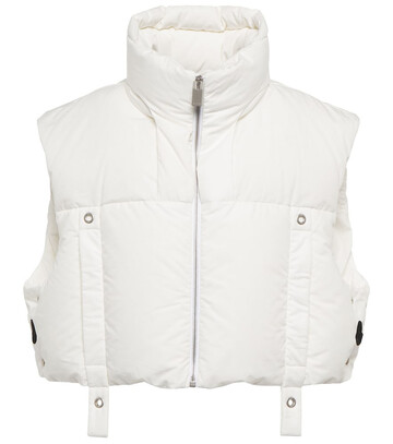 Moncler Genius 6 Moncler 1017 Alyx 9sm Fraxinus cotton down vest in white