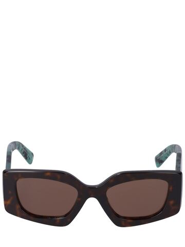 PRADA Symbole Evolution Squared Sunglasses in brown
